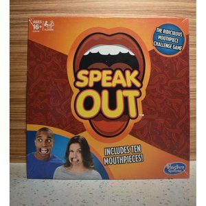 Speak Out Game with 10 Mouthpieces Brand NEW Sealed